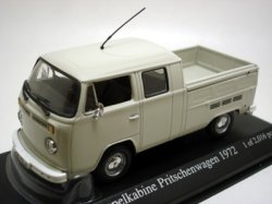 画像1: VW T2 Doppelkabine Pritchenwagen 1972 Gray