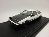 スプリンター トレノ（AE86)3Door GT Apex  White/Black　カーボン・ボンネット