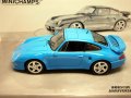  Porshe 911 TURBO S 3.6 ANNIVERSARY MODEL 1998  blue