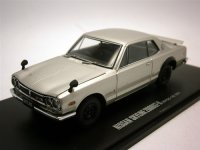 スカイライン 2000 GT-R 2door(1971) KPGC10 Standard wheel rim Silver