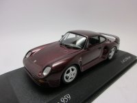 ポルシェ　959　1987 赤メタリック