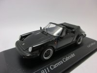 ポルシェ　911　カレラ　カブリオレ　1983　黒