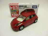 日産　リーフ　(初回特別カラー）赤