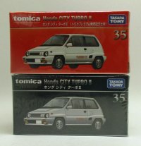 トミカプレミアム NO.35 ホンダ シティ ターボII ２台セット