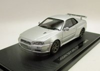 ニッサン スカイライン GT-R　(R34)　Vspec II 銀