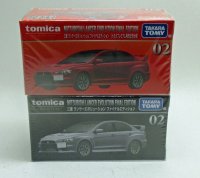 トミカプレミアム NO.02 三菱 ランサー Evo ファイナルエディション ２台セット