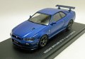 日産 スカイラインGT-R(R34)　VスペックII BAYSIDE BLUE