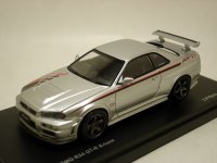 スカイラインニスモ　R34　GT-R　Sチューン  銀