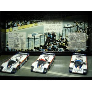 画像:  Porshe 956L wins1982 24h LeMans1-2-3  3car set