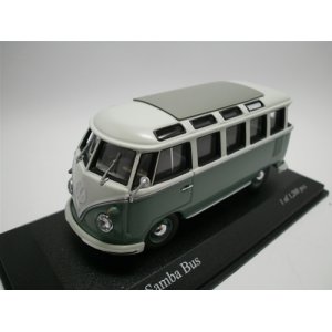 画像:  VW T1 Samba Bus 1961 Turqoise/bluewhite 