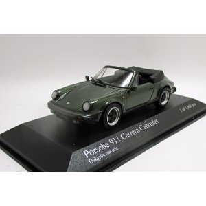 画像: ポルシェ 911カレラ カブリオレ 1983 Green metallic