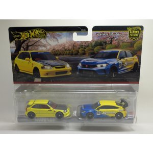 画像: ホットウィール プレミアム 2パック ホンダ シビック TYPE R