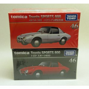 画像: トミカプレミアム NO.46 トヨタ スポーツ S800 2台セット