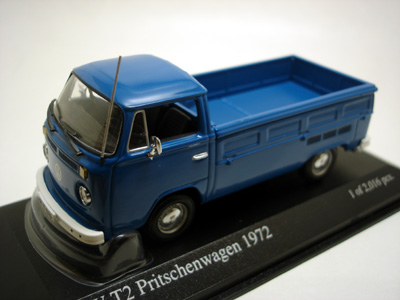 画像1: VW T2 Pritchenwagen 1972 Blue 