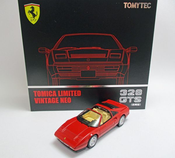 トミカ リミテッドヴィンテージ ネオ フェラーリ 328 GTS（前期型）赤