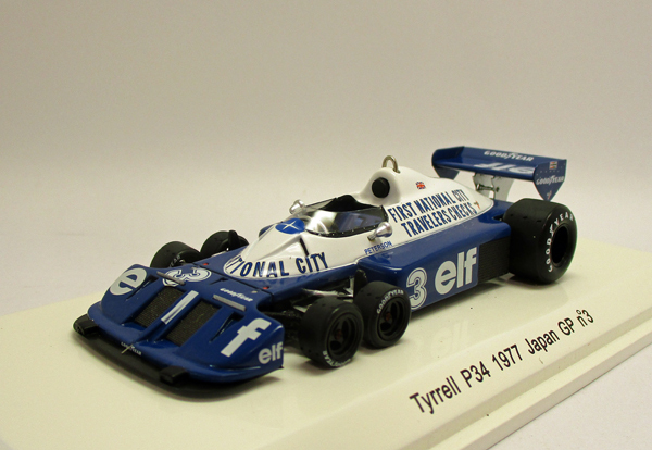 Quartzo 4040,4041 TYRRELL P34 1977 - ミニカー