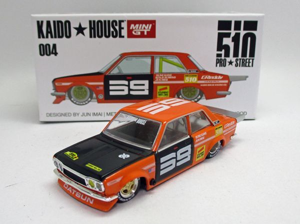 MINI GT 1/64スケール KAIDO☆HOUSE 004 DATSUN 510 PRO☆STREET