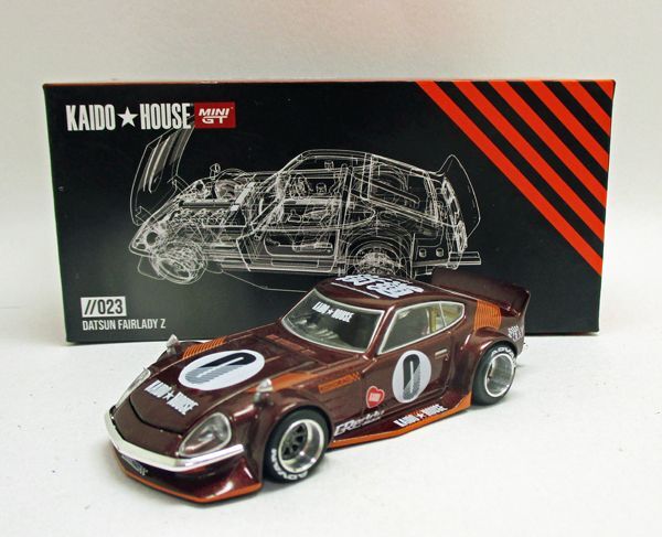 MINI GT 1/64スケール KAIDO☆HOUSE DATSUN フェアレディーZ ダークレッド