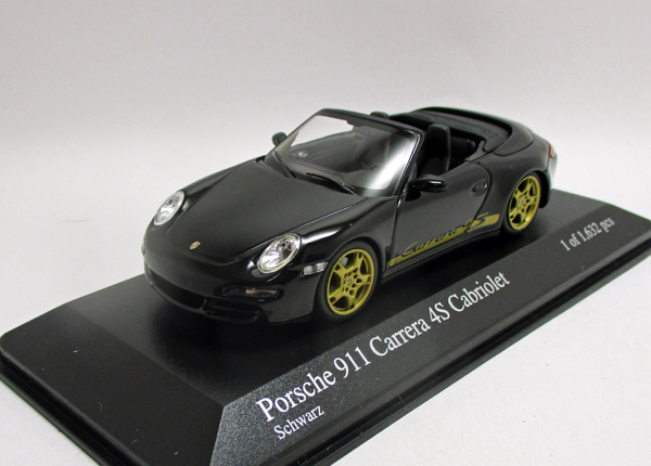 画像1: ポルシェ 911カレラ ４S カブリオレ 2006 黒