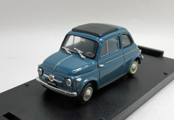 画像1: Fiat nuova 500 tetto upribile chiusa 1959 blu medio