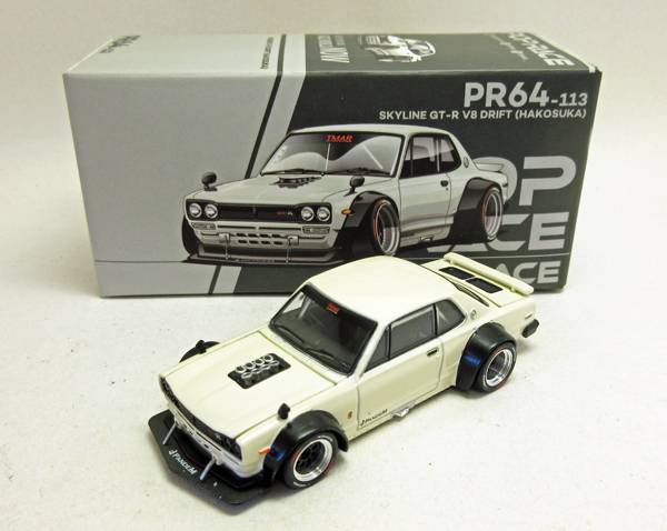 画像1: スカイライン GT-R V8 DRIFT(HAKOSUKA) 白