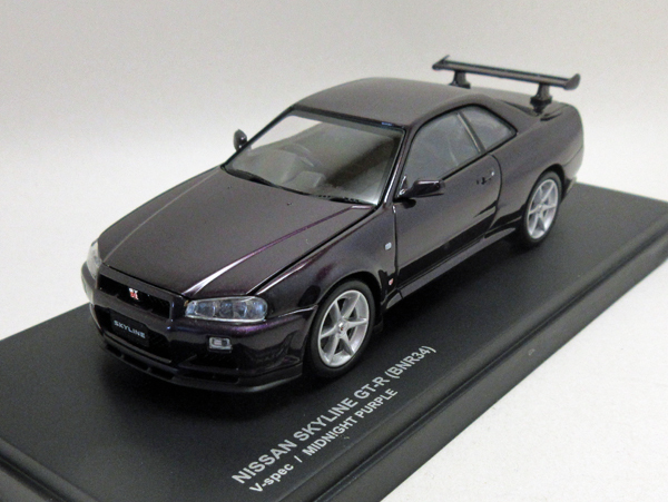 画像1: 日産 スカイラインGT-R(R34)　Vスペック ミッドナイトパープル