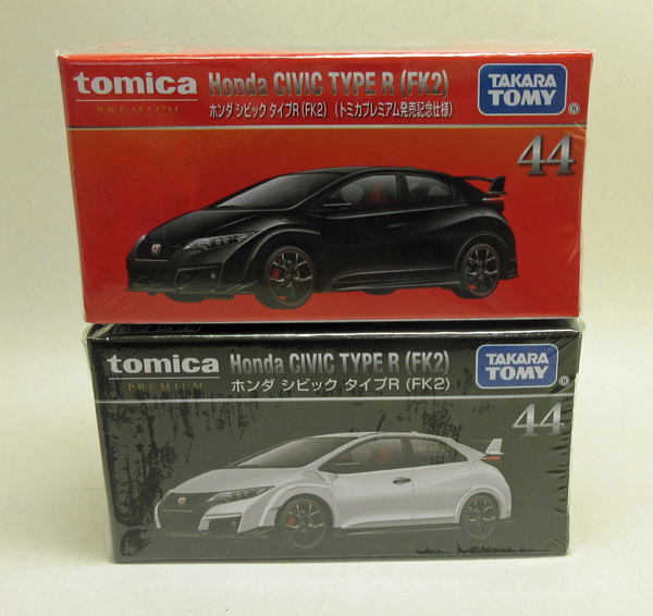 画像1: トミカプレミアム NO.44 ホンダ シビック タイプR (FK2)２台セット
